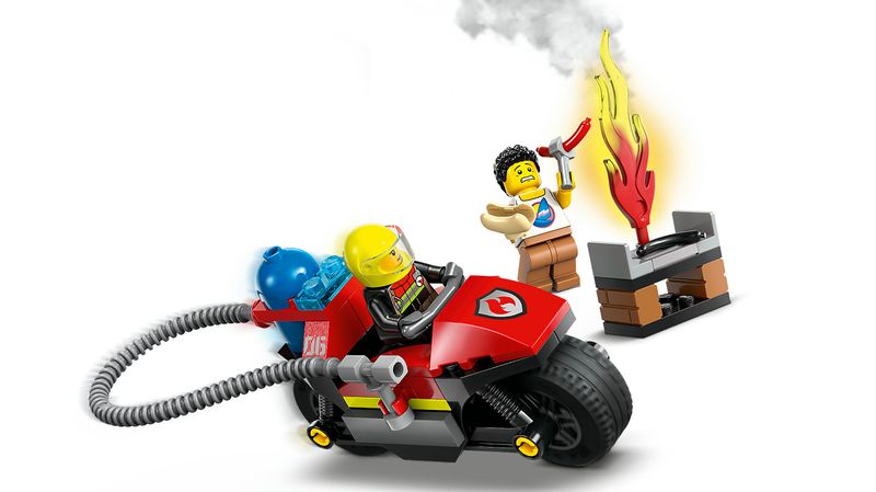 LEGO-City-60410-Motocicletta-dei-Pompieri-da-Soccorso-Giochi-per-Bambini-4--Anni-con-Moto-Giocattolo-2-Minifigure-ed-Estintore