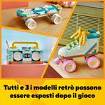 LEGO-Creator-31148-3in1-Pattino-a-Rotelle-Retro--Trasformabile-in-Mini-Skateboard-o-Radio-Giocattolo-Giochi-per-Bambini-8-