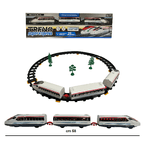 Giocoscuolaregalo  Trenino Giocattolo per Bambini Trenino Locomotiva Batteria Treno con Effetti Luminosi Locomotiva