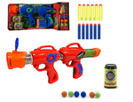 Fucile-Spara-Palline-Morbide-compatibile-Nerf-Fucile-Giocattolo-Pistola-Spara-Palline-Soft-Tiro-al-Bersaglio-Fucile-Palline-Morbide-Gomma-Piuma-Spara-Palle-Soft-e-Spara-Dardi-per-Nerf-Balls-Launcher-Fucile-Giocattolo