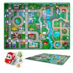 Tappeto per Bambini 173x120 Arrotolabile Macchina Antiscivolo Gioco Cameretta