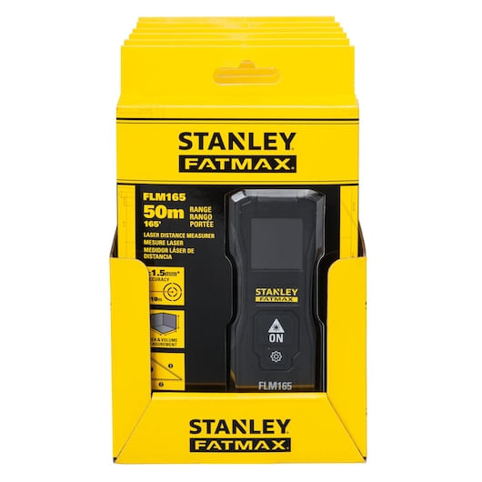 Stanley-FATMAX-FMHT77165-0-misuratore-di-distanza-Distanziometro-laser-Nero-50-m