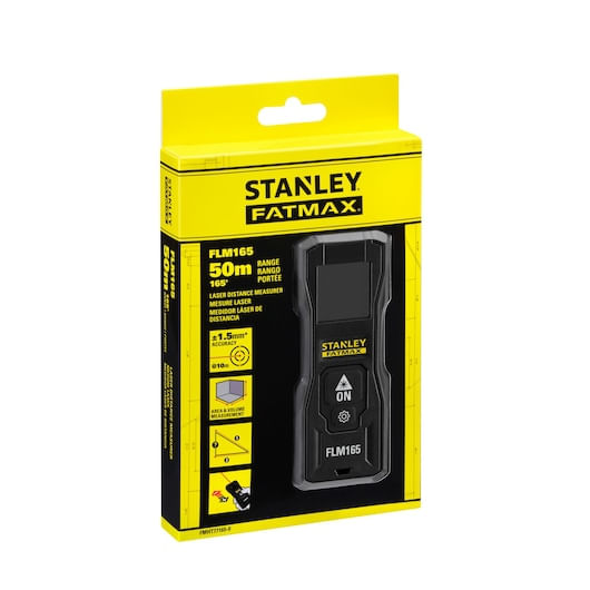 Stanley-FATMAX-FMHT77165-0-misuratore-di-distanza-Distanziometro-laser-Nero-50-m