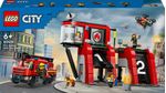 LEGO-City-60414-Caserma-dei-Pompieri-e-Autopompa-con-Camion-Giocattolo-6-Minifigure-Cane-e-Accessori-Gioco-per-Bambini-6-