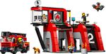 LEGO-City-60414-Caserma-dei-Pompieri-e-Autopompa-con-Camion-Giocattolo-6-Minifigure-Cane-e-Accessori-Gioco-per-Bambini-6-