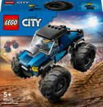 LEGO-City-60402-Monster-Truck-Blu-Veicolo-Giocattolo-Fuoristrada-Giochi-per-Bambini-di-5--Anni-con-Minifigure-del-Pilota