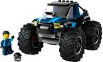 LEGO-City-60402-Monster-Truck-Blu-Veicolo-Giocattolo-Fuoristrada-Giochi-per-Bambini-di-5--Anni-con-Minifigure-del-Pilota