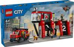 LEGO-City-60414-Caserma-dei-Pompieri-e-Autopompa-con-Camion-Giocattolo-6-Minifigure-Cane-e-Accessori-Gioco-per-Bambini-6-