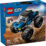 LEGO-City-60402-Monster-Truck-Blu-Veicolo-Giocattolo-Fuoristrada-Giochi-per-Bambini-di-5--Anni-con-Minifigure-del-Pilota