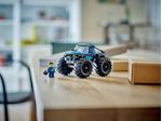 LEGO-City-60402-Monster-Truck-Blu-Veicolo-Giocattolo-Fuoristrada-Giochi-per-Bambini-di-5--Anni-con-Minifigure-del-Pilota