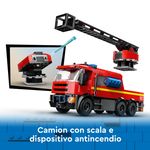 LEGO-City-60414-Caserma-dei-Pompieri-e-Autopompa-con-Camion-Giocattolo-6-Minifigure-Cane-e-Accessori-Gioco-per-Bambini-6-