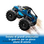 LEGO-City-60402-Monster-Truck-Blu-Veicolo-Giocattolo-Fuoristrada-Giochi-per-Bambini-di-5--Anni-con-Minifigure-del-Pilota