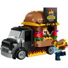LEGO-City-60404-Furgone-degli-Hamburger-Giocattolo-Veicolo-per-Bambini-5--Anni-Camion-Food-Truck-con-Accessori-e-2-Minifigure