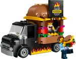 LEGO-City-60404-Furgone-degli-Hamburger-Giocattolo-Veicolo-per-Bambini-5--Anni-Camion-Food-Truck-con-Accessori-e-2-Minifigure