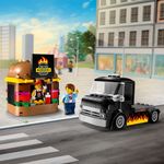 LEGO-City-60404-Furgone-degli-Hamburger-Giocattolo-Veicolo-per-Bambini-5--Anni-Camion-Food-Truck-con-Accessori-e-2-Minifigure