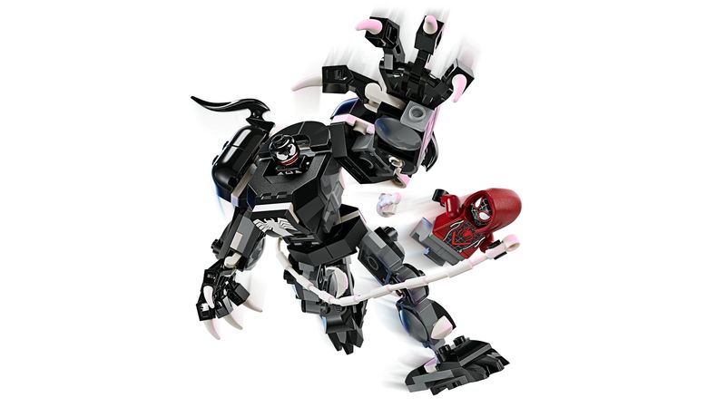 LEGO-Marvel-76276-Mech-di-Venom-vs.-Miles-Morales-Giocattolo-Action-Figure-per-Bambini-6--Anni-con-Minifigure-di-Spider-Man