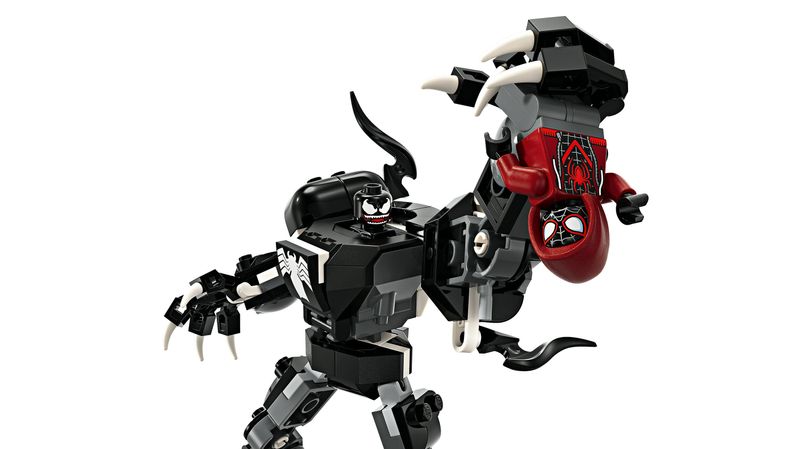 LEGO-Marvel-76276-Mech-di-Venom-vs.-Miles-Morales-Giocattolo-Action-Figure-per-Bambini-6--Anni-con-Minifigure-di-Spider-Man