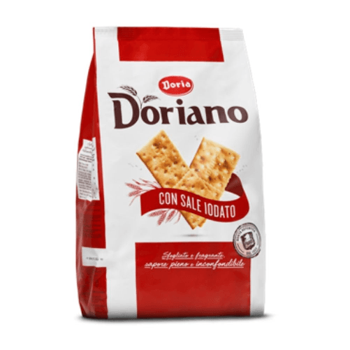 Doria cracker doriano con sale iodato sacchetto da 700 grammi