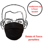 Mascherina-di-protezione-nera-5-pezzi-riutilizzabile-e-lavabile-cotone-100--con-elastici
