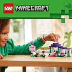 LEGO-Minecraft-21253-Il-Santuario-degli-Animali-Giocattolo-per-Bambini-e-Fan-di-7--Anni-con-Bioma-delle-Pianure-e-Personaggi