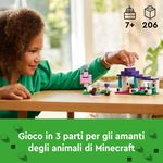 LEGO-Minecraft-21253-Il-Santuario-degli-Animali-Giocattolo-per-Bambini-e-Fan-di-7--Anni-con-Bioma-delle-Pianure-e-Personaggi