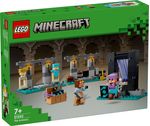 LEGO-Minecraft-21252-L-Armeria-con-Personaggio-Alex-Accessori-e-Armi-Giocattolo-per-Bambini-di-7--Anni-e-Fan-del-Videogioco