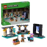 LEGO-Minecraft-21252-L-Armeria-con-Personaggio-Alex-Accessori-e-Armi-Giocattolo-per-Bambini-di-7--Anni-e-Fan-del-Videogioco