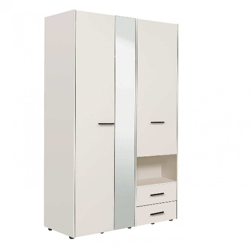 MILANI HOME ESSENZA - armadio 2 ante 2 cassetti con specchio