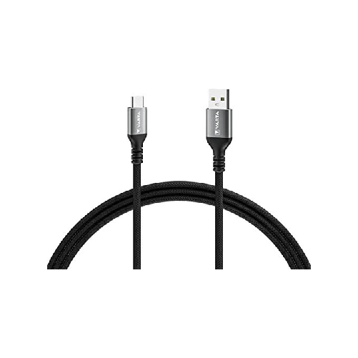 Varta-Speed-Charge-e-Sync-Cavo-USB-A-a-USB-C-Nero-2mt-60W