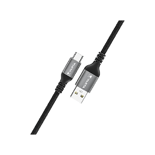 Varta-Speed-Charge-e-Sync-Cavo-USB-A-a-USB-C-Nero-2mt-60W