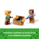 LEGO-Minecraft-21252-L-Armeria-con-Personaggio-Alex-Accessori-e-Armi-Giocattolo-per-Bambini-di-7--Anni-e-Fan-del-Videogioco