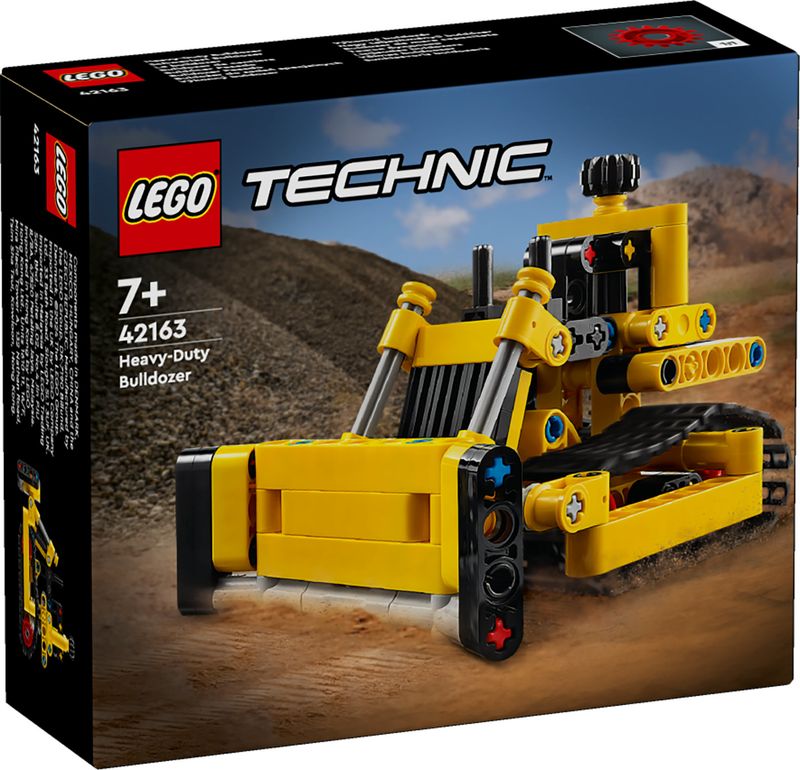 LEGO-Technic-42163-Bulldozer-da-Cantiere-Giochi-per-Bambini-e-Bambine-di-7--Anni-Regalo-per-Amanti-dei-Veicoli-Giocattolo