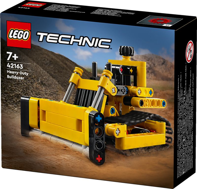 LEGO-Technic-42163-Bulldozer-da-Cantiere-Giochi-per-Bambini-e-Bambine-di-7--Anni-Regalo-per-Amanti-dei-Veicoli-Giocattolo