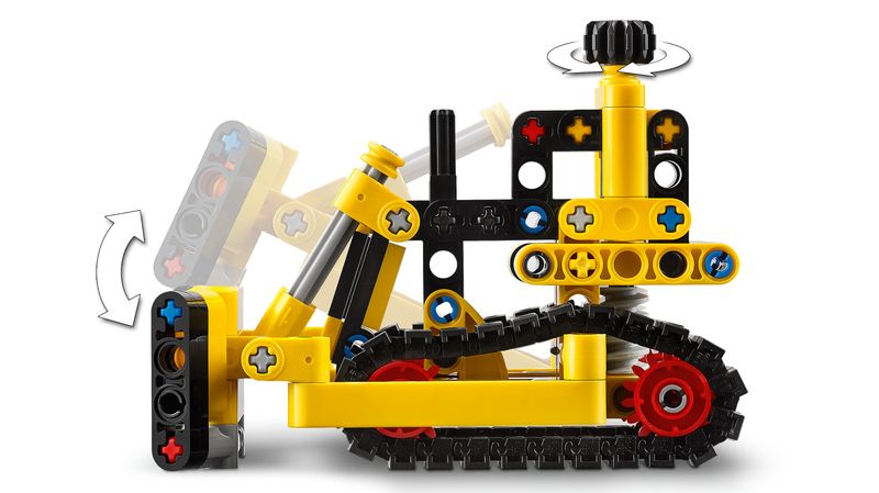 LEGO-Technic-42163-Bulldozer-da-Cantiere-Giochi-per-Bambini-e-Bambine-di-7--Anni-Regalo-per-Amanti-dei-Veicoli-Giocattolo