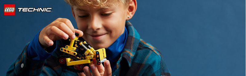 LEGO-Technic-42163-Bulldozer-da-Cantiere-Giochi-per-Bambini-e-Bambine-di-7--Anni-Regalo-per-Amanti-dei-Veicoli-Giocattolo