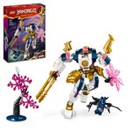 LEGO-NINJAGO-71807-Mech-Elemento-Tech-di-Sora-Giochi-per-Bambini-7--Anni-Action-Figure-Snodabile-e-2-Minifigure-Regalo-Ninja