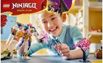 LEGO-NINJAGO-71807-Mech-Elemento-Tech-di-Sora-Giochi-per-Bambini-7--Anni-Action-Figure-Snodabile-e-2-Minifigure-Regalo-Ninja