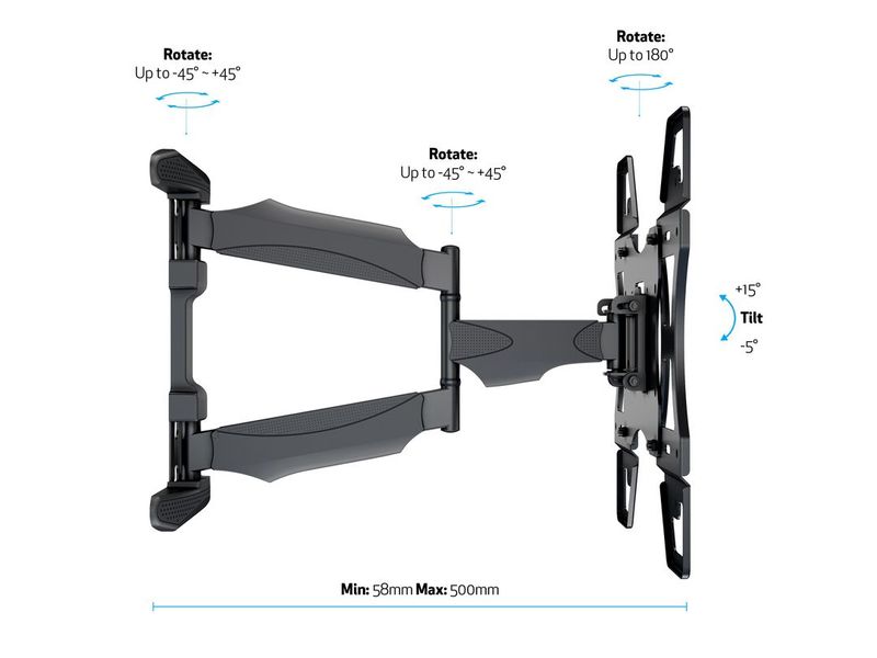 Multibrackets-7350073731725-supporto-da-parete-per-tv-a-schermo-piatto-127-cm--50--Nero