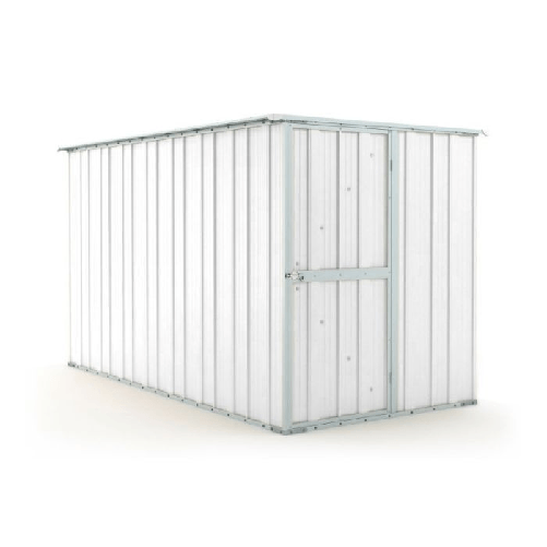 Box-in-Acciaio-Zincato-175x307cm-x-h1.82m---95KG---54mq-casetta-lamiera-attrezzi---BIANCO