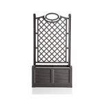 Fioriera-in-Resina-80x42-con-Grigliato-Spalliera-Antracite-da-Balcone