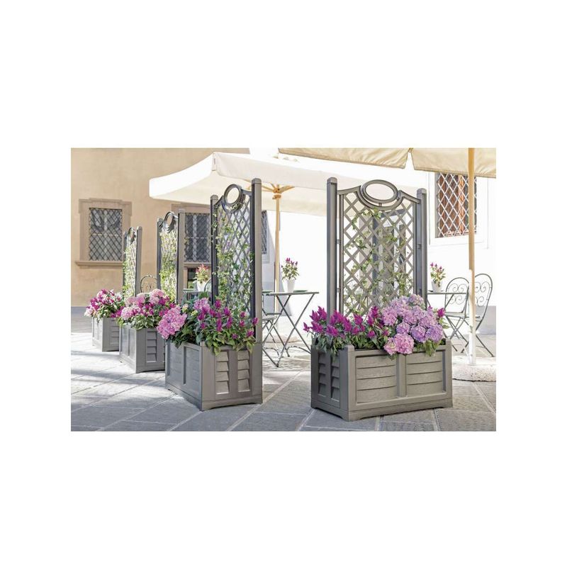 Fioriera-in-Resina-80x42-con-Grigliato-Spalliera-Antracite-da-Balcone