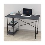 Scrivania-Antracite-120x60-cm-Legno-Truciolare-e-Metallo-per-Camera