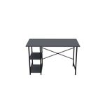 Scrivania-Antracite-120x60-cm-Legno-Truciolare-e-Metallo-per-Camera