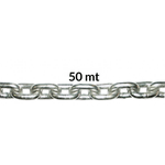 CATENA INOX CALIBRATA Ø MM.8 MT 50