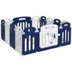 Box da Gioco per Bambini Recinzione Componibile Ripiegabile e Salvaspazio