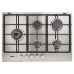 Whirlpool-TGML-761-IX-R-Stainless-steel-Da-incasso-73-cm-Gas-5-Fornello-i-