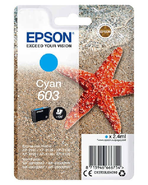 Epson-Singlepack-Cyan-603-Ink