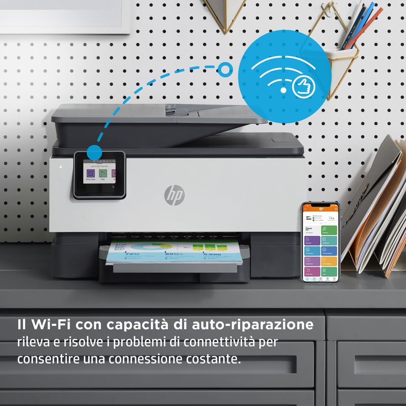 HP-OfficeJet-Pro-Stampante-multifunzione-HP-9014e-Colore-Stampante-per-Piccoli-uffici-Stampa-copia-scansione-fax