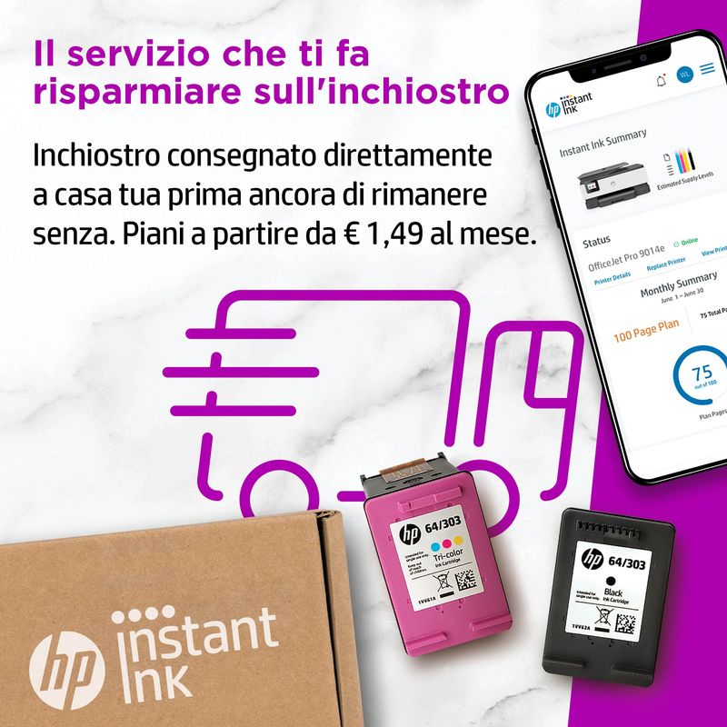 HP-OfficeJet-Pro-Stampante-multifunzione-HP-9014e-Colore-Stampante-per-Piccoli-uffici-Stampa-copia-scansione-fax