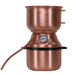 Distillatore Alambicco in Rame 15 litri modello a Fungo